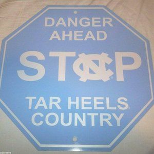 UNC Team Stop Sign Plastic 12″x12" Team ProMark